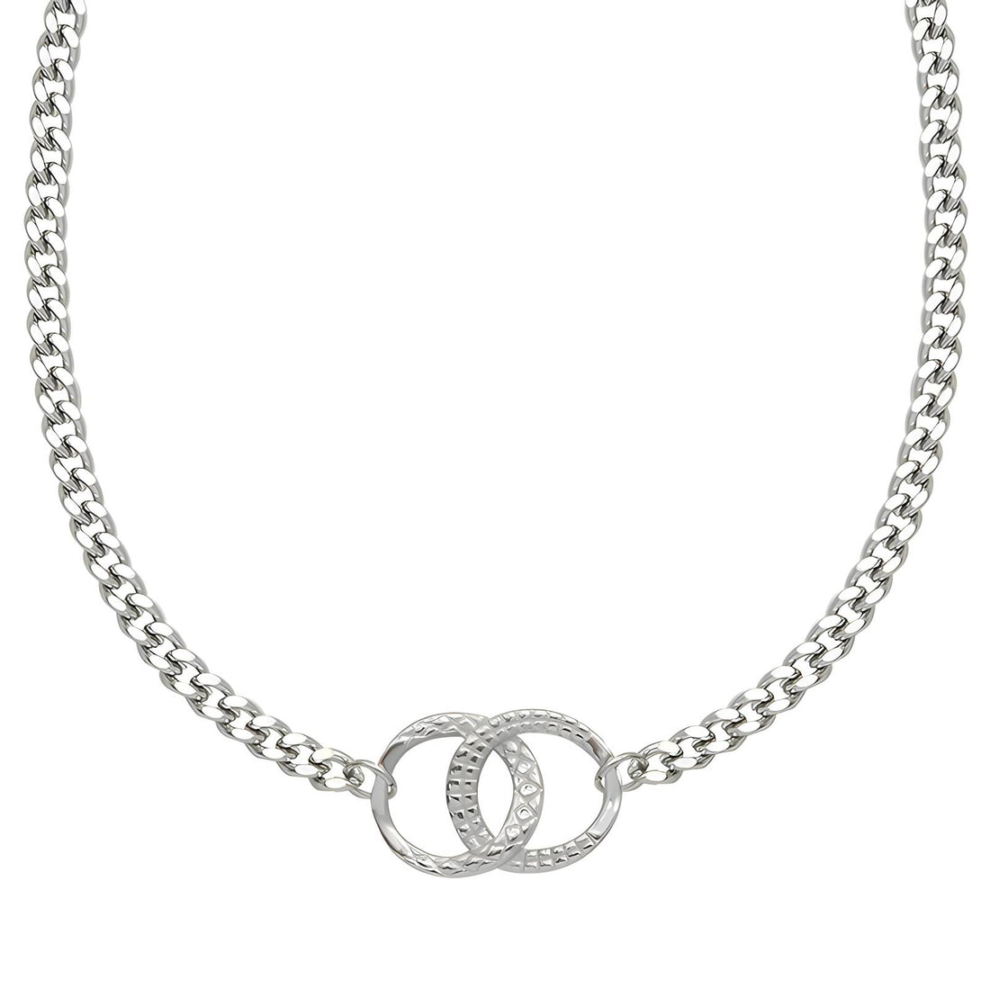 STAINLESS STEEL &quot;INFINITY&quot; NECKLACE