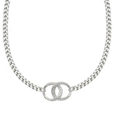 STAINLESS STEEL "INFINITY" NECKLACE