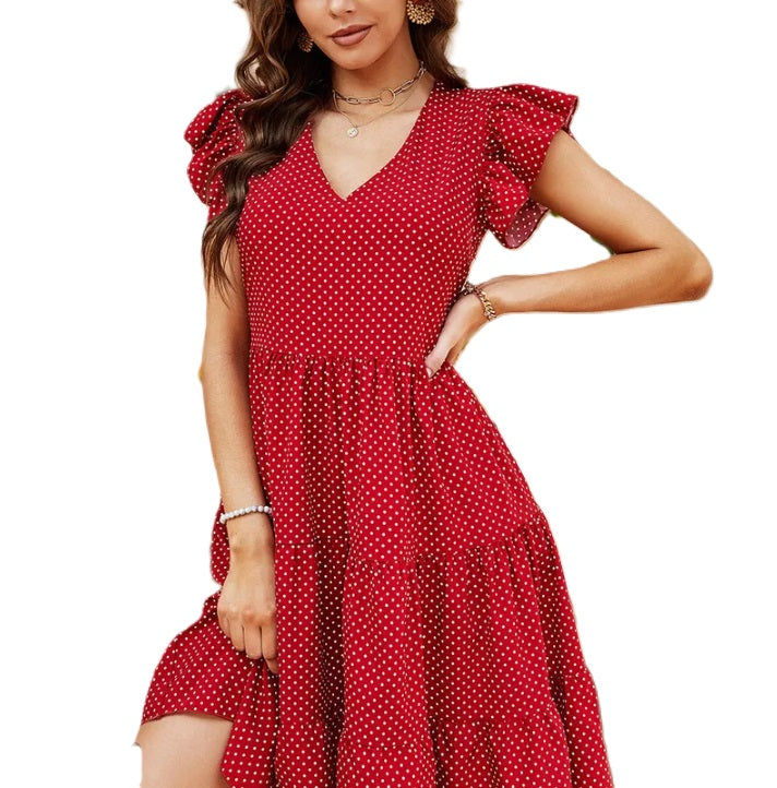 Red Polka Dot Dress