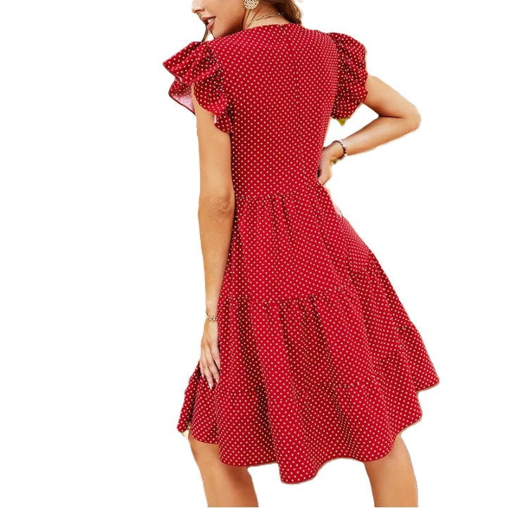 Red Polka Dot Dress