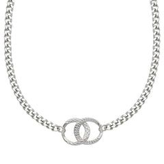 STAINLESS STEEL "INFINITY" NECKLACE